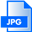 JPG File Extension Icon 32x32 png